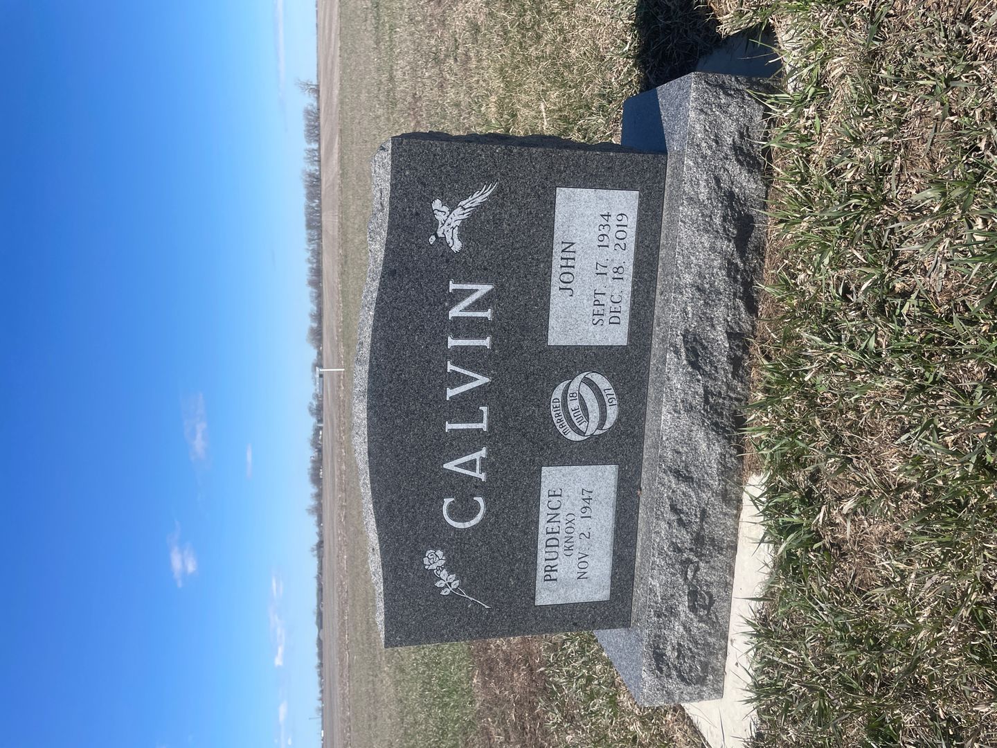 John Calvin's grave. Photo 1