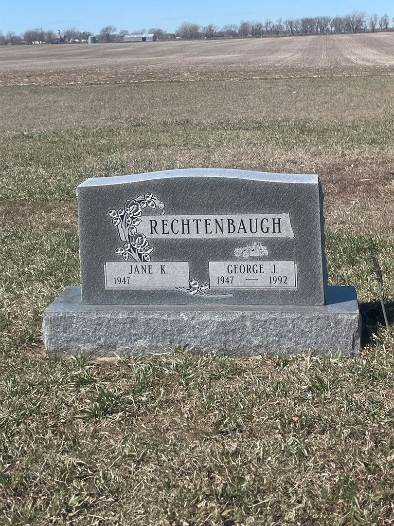 George J. Rechtenbaugh's grave. Photo 1