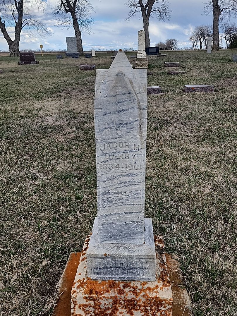 Jacob H. Darby's grave. Photo 1