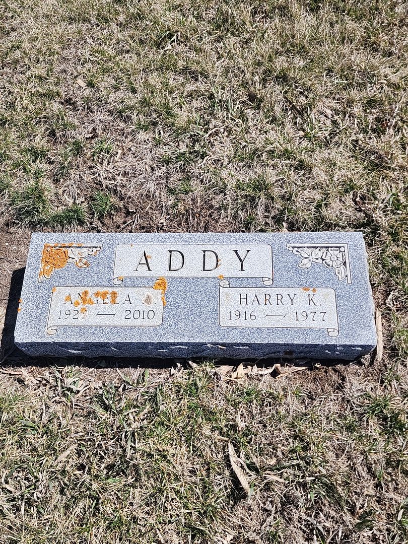 Harry K. Addy's grave. Photo 1