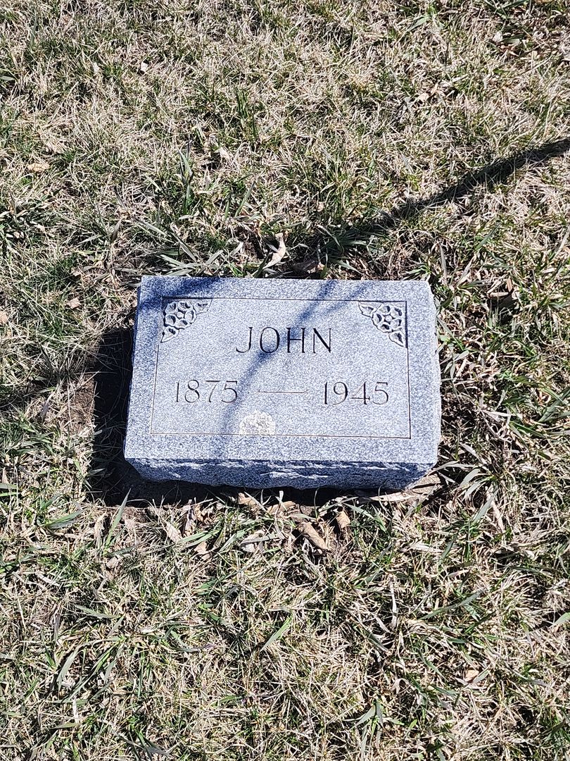 John Elwood Addy's grave. Photo 1