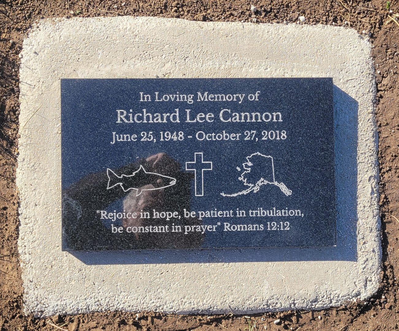 Richard Lee "Rich" Cannon's grave