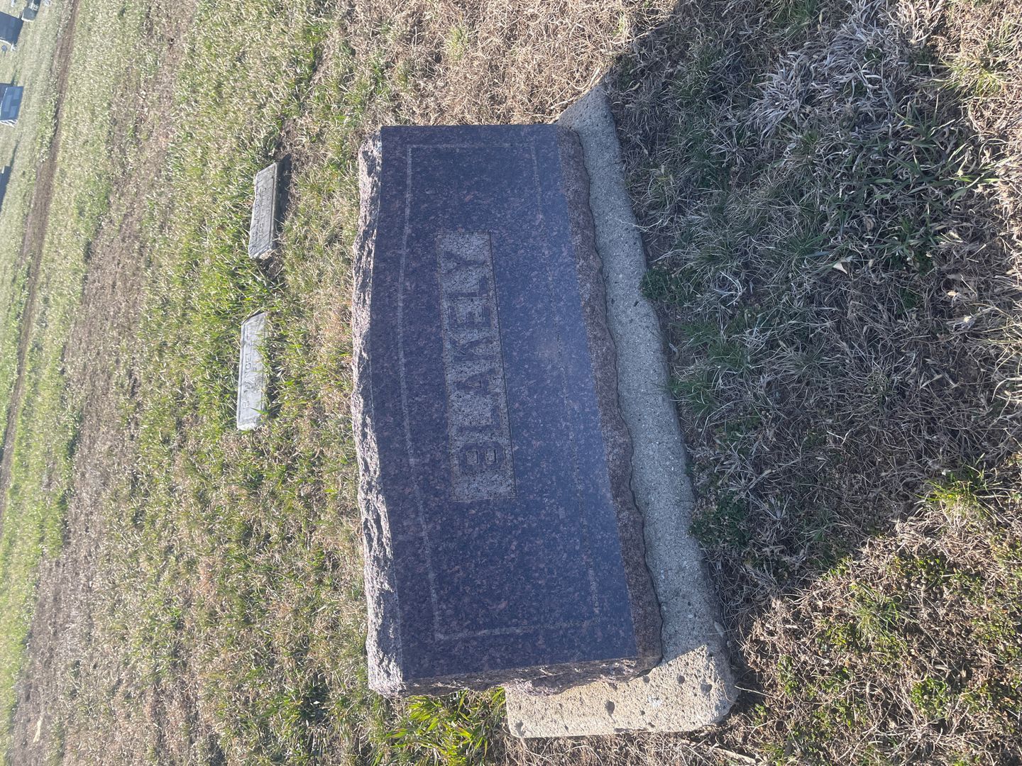 Thomas Walsh's grave