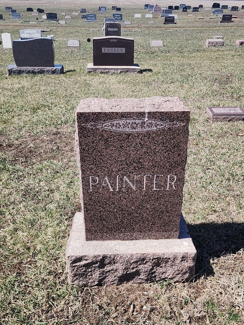 Thedall Painter's grave. Photo 1