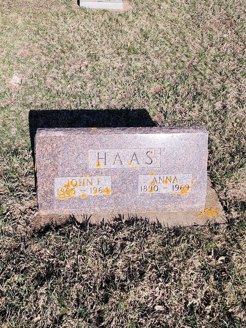 John Fred "Shag" Haas's grave. Photo 1
